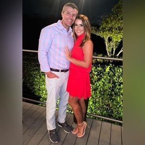 Amanda Uprichard red dress size XS